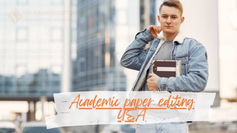 Academic paper editing USA