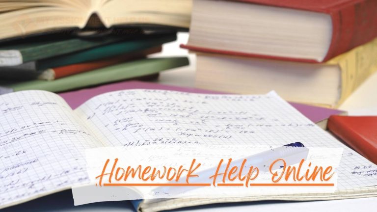 Homework Help Online