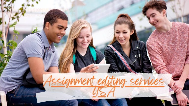 Assignment editing services USA